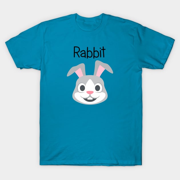 Fluffy Bunny Rabbit T-Shirt by EclecticWarrior101